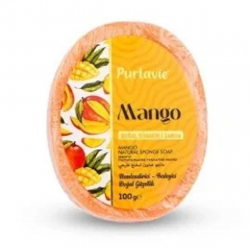 Platin Mango Doğal Süngerli Sabun